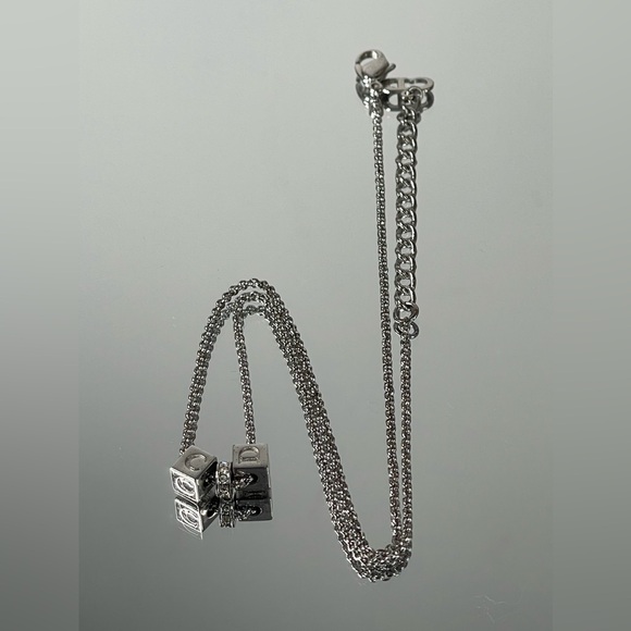 Christian Dior Cube Pendant Necklace - Picture 4 of 5